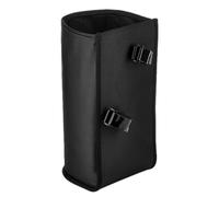 Drumstick Holder - PVC Beater Stick Holder | Brushes Mallets Storage Bag | High Capacity Drumsticks Bag | Accessories For Up To 10 Pairs Sticks Organization Two Hook Loop Straps Kit Music Stand