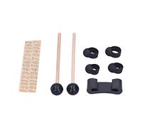 Drumstick Kit, Plastic + Silicone Ethereal Drum Finger Cot for Hollow Drums for Beginners
