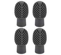 Drumstick Noise Reducers - 4PCS Soft Silicone Tips Reducing Drum Sound | Durrable Drumstick Covers Quiet Practice, Drum Mallet Protectors, Drum Tips Silent Practice Accessories for Low-Volume Playing