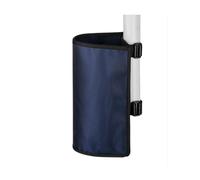 Drumstick Storage Bag, Drumstick Holder, Drumstick Container Bags Mallets Up to 10Pairs for Musicians Drum Stick Container(Blue)