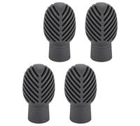 Drumstick Tips - 4PCS Drumstick Silent Practice Tips | Silicone Drum Sticks Mute Tips, Drum Stick Mallet Protectors Covers, Musical Instruments Accessory, Mute Clacking Sound Cover For Drum Accessorie