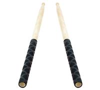 Drumstick Wrap Cover Soft Washable DIY Drumsticks Handle Case Protectors Covers for Stage Black