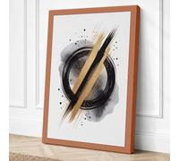 Drumsticks and Rhythm Modern Canvas Wall Art Print 30x20 Inch (76 x 51 cm)