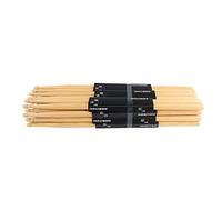 Drumsticks, High-Quality Maple Wood Drumsticks, 12-Piece Set, Anti-Slip Oval Tip, Portable 7A Drumsticks for Band Members, Music Lessons, Home Practice, or Studio Recording