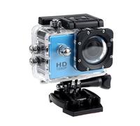 Drumstone Action Camera with Touch Screen 5K Ultra HD Video 20MP Photos 1080p Live Streaming Stabilization, Dual Screen, Hyper-Smooth 3.0 and Time Warp 3.0(Blue), Optical Zoom