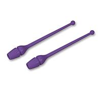 DRUNA Rhythmic Gymnastics Clubs Thermoplastic Non Connectable Beginners 36 cm (Purple)