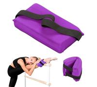 DRUNA Stretching and Flexibility Pad for Rhythmic Gymnastics, Dance and Ballet, Rolling Pad, Pillow 24,5 * 12,5 cm (Purple)