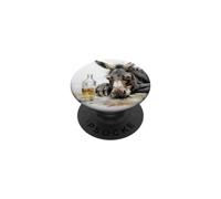Drunk Donkey Whiskey Booze Liquor Bar Drinking Alcohol Mule PopSockets Adhesive PopGrip