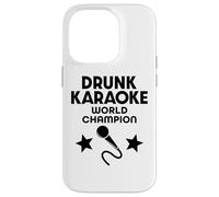 Drunk Karaoke World Champion Case for iPhone 14 Pro