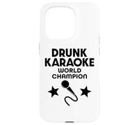 Drunk Karaoke World Champion Case for iPhone 15 Pro