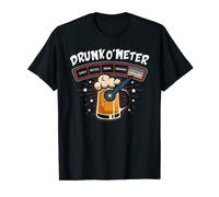 Drunk O'Meter Patriotic 4th of July Dark T-Shirt