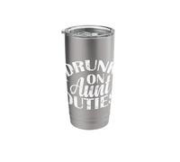 Drunk on Aunt Duties Funny Line Stainless Steel Insulated Tumbler