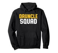 Drunk Uncle Funny Drinking Druncle Pullover Hoodie