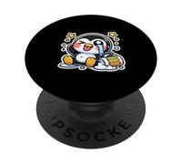 Drunk Wasted Hangover Penguin PopSockets Adhesive PopGrip