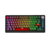 DrunkDeer A75 Pro Rapid Trigger Silent Magnetic Switch Mechanical Gaming Keyboard with Knob 75% 82Keys Adjustable Actuation RGB PBT Keycap OEM Profile TKL USB Wired ANSI