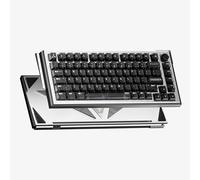 DrunkDeer A75 Ultra Rapid Trigger HE Keyboard, Esports Gaming Keyboard, Magnetic Switch - Adjustable Actuation - 0.01mm, RT Plus, RT Match - 8K Hz，ANSI，75%, PC Keycaps，Black - Qian Switch