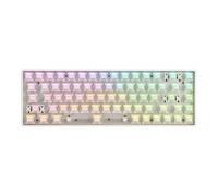 DrunkDeer G65 Esports Gaming Keyboard, Rapid Trigger Keyboard - Hall Effect Switches - Magnetic Switches - Last Win & Release Dual Trigger Mode - Adjustable Actuation, Grey - Barebones