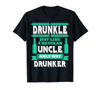Drunkle Funny Drunk Uncle T-shirt Definition Gag Gift Men T-Shirt