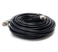 DRUT 15m BNC to BNC Cable Lead, Coaxial RG59/RG59U 75ohm for CCTV Video Camera, Male to Male Plugs (50ft.)