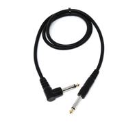 DRUT 1m 6.35mm 1/4 Mono Male to Right Angle Male Jack Audio Cable Lead