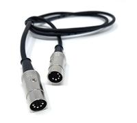 DRUT 1m, MIDI Male to Male Lead 5 pin DIN Shielded Flexible for Computer, Synth, Keyboard, Effects, Music Instruments Audio Cable (3.3ft)