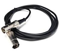 DRUT 2m MIDI Male to Male Lead 5 pin DIN Shielded Flexible for Computer, Synth, Keyboard, Effects, Music Instruments Audio Cable 6.5ft