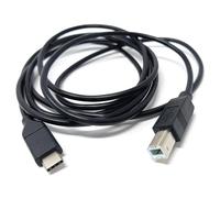 DRUT 2m USB 3.1 Type C to USB B Type Plug For Printer, Music Instrument, Mixer Cable Lead 6.5ft