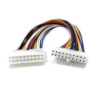 DRUT 30cm ATX 20 pin Power Extension Cable Male to Female, power Connector From the PSU to The Motherboard 1ft