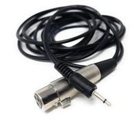 DRUT 3m 3.5mm Mono AUX Jack to XLR Female Socket Microphone Lead Cable 10ft.