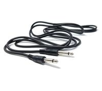 DRUT 3m 6.35mm 1/4" TS Mono Jack to Jack Plug Lead for Guitar, Amplifiers, Music Instruments, Speakers, Microphone Cable Straight Ends, Black 10ft