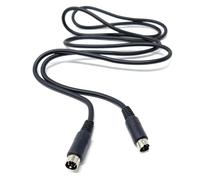 DRUT 3m 6 Pin Mini-Din Audio Video Cable Lead Compatible with PA Systems, Amplifiers, Music Instruments, Data Communication, Radio Programming, Ham Radio, Computer Interfaces 10ft