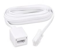 DRUT 3m BT Telephone Extension Cable Lead Wire, 6-pin Core (631a) Male to