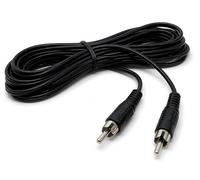 DRUT 5m Single RCA to RCA Phono Plug to Plug Audio Cable, Speaker Male to Male Lead 16.5ft