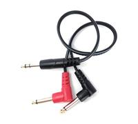DRUT Stereo Jack to 2 x Mono Jacks Audio Cable Lead, 0.5m 6.35mm 1/4"