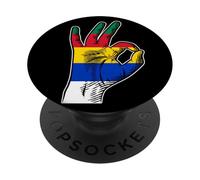 Druze,Druze flag,Druze symbol,As Suwayda,Syria,Lebanon. PopSockets Adhesive PopGrip