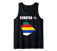 Druze,Druze Flag,Druze Symbol,As Suwayda,Syria,Suwayda map. Tank Top