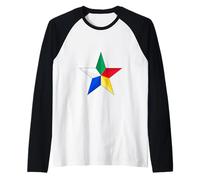 Druze Flag, Al Muwahhidun, Druze Star Symbol Flag Druze Raglan Baseball Tee
