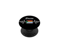 Druze flag, Al Muwahhidun, Druzen star symbol flag druze PopSockets Adhesive PopGrip