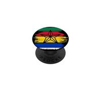 Druze flag, Al Muwahhidun, Druzen star symbol flag druze PopSockets Adhesive PopGrip