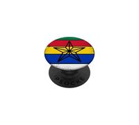 Druze flag, Al Muwahhidun, Druzen star symbol flag druze PopSockets Adhesive PopGrip