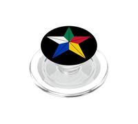 Druze flag, Al Muwahhidun, Druzen star symbol flag druze PopSockets PopGrip for MagSafe