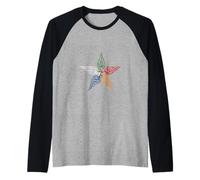 Druze Flag, Al Muwahhidun, Druzen Star Symbol Flag Druze Raglan Baseball Tee
