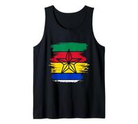 Druze Flag, Al Muwahhidun, Druzen Star Symbol Flag Druze Tank Top