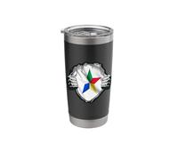 Druze Star,Druze Flag,Druze Symbol,As Suwayda,Syria,Lebanon. Stainless Steel Insulated Tumbler