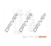 FUEL FILTER DP1110.13.0105 FOR AUDI A6/Allroad/S6 CDYB/BNG/ASB/BMK 3.0L 6cyl