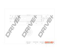 Fuel filter In-Line Filter DP1110.13.0115 Drve+ for ALPINA BMW
