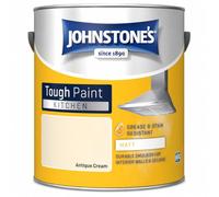 DRW Antique Cream Kitchen Matt Emulsion Paint 2.5L | Grease Resistant Interior Wall Paint | Durable Wipeable Finish for Kitchens and Dining Areas
