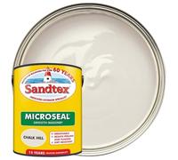 DRW Bitter Chocolate Microseal Smooth Masonry Paint 5L | Exterior Wall Paint for Brick Render Concrete and Stone | Long Lasting Weather Protection | Smooth Matt Masonry Finish for Exterior Walls