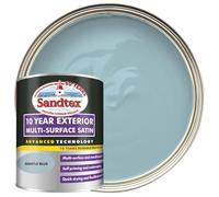 DRW Gentle Blue10 Year Satin Multi Surface Paint 750ml | Interior and Exterior Wood Metal and PVC Paint | High Shine Durable Satin Finish