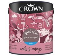 DRW Grape Escape Matt Emulsion Paint 2.5L | Interior Wall and Ceiling Paint | Smooth Flat Matt Finish | Durable Everyday Room Paint for Living Room Bedroom Hallway and Dining Room